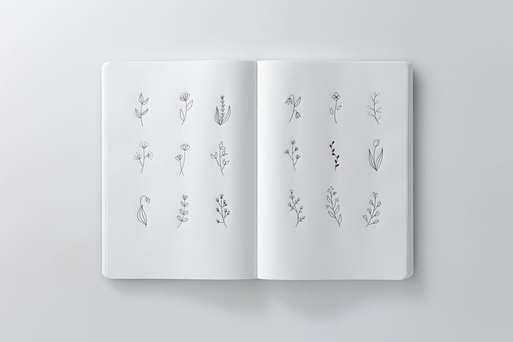 018 Editor's Series 1/2 Year Notebook Plain A5 - 4 - Stálogy - Tidformera