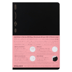 018 Editor's Series 365 Days Notebook Lined Black A5. Linjerad anteckningsbok från Stálogy. - Tidformer