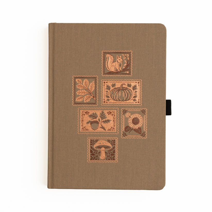 Dotted Notebook - A5 - 128 pp - Stamp Collector