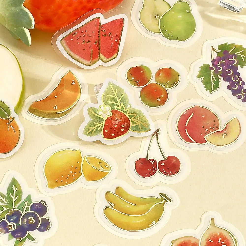 Flake stickers - Ippai - Fruits are all over the place!
