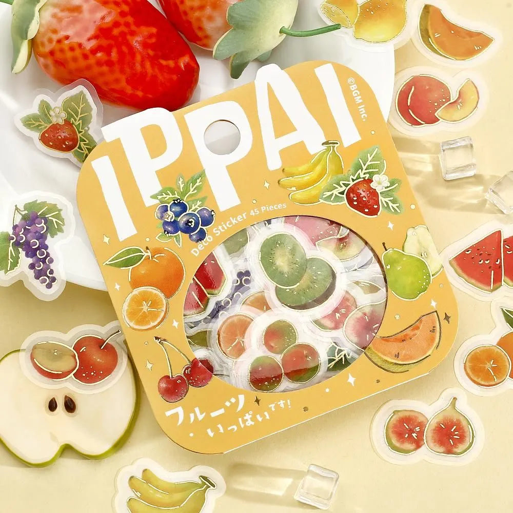 Flake stickers - Ippai - Fruits are all over the place!