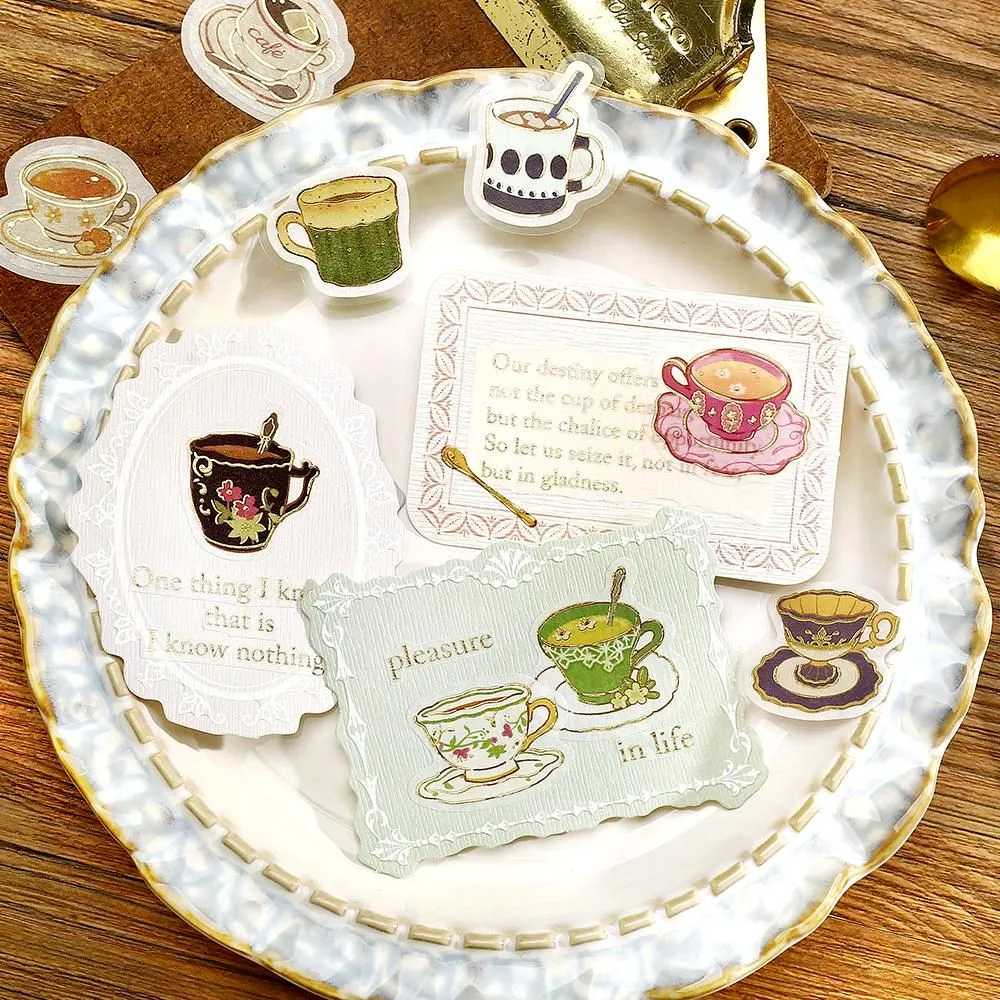 Flake stickers - Ippai - Cups are full