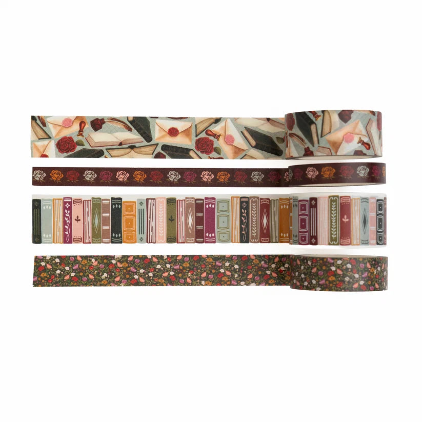 Washi tape - 4-pack - Books of Beauty