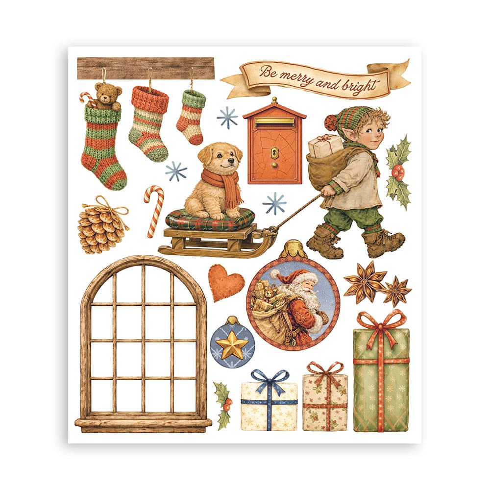 Rub-On Selection 20,5 x 23 cm - Silent Night