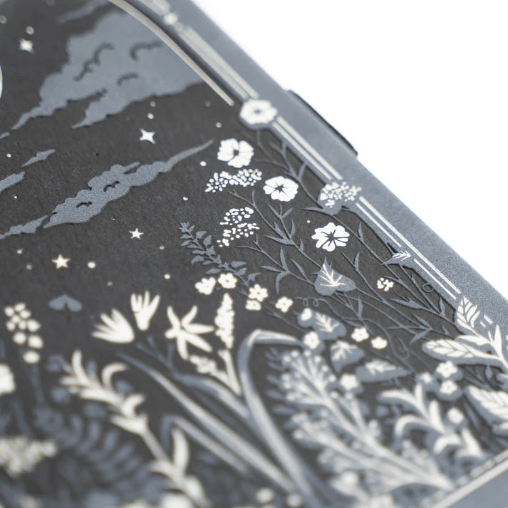 Dotted Notebook Moonlit Garden A5 - Ivory