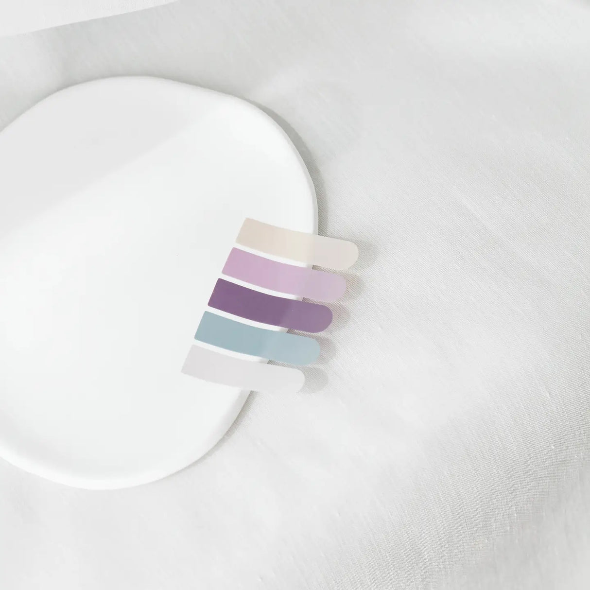 Sticky Notes 10 colors - Semicircle Design - Mystic Purple