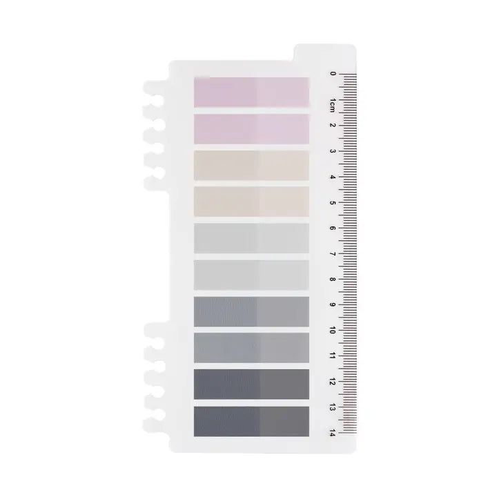 Sticky Notes 10 colors - Winter's Frost Pastel
