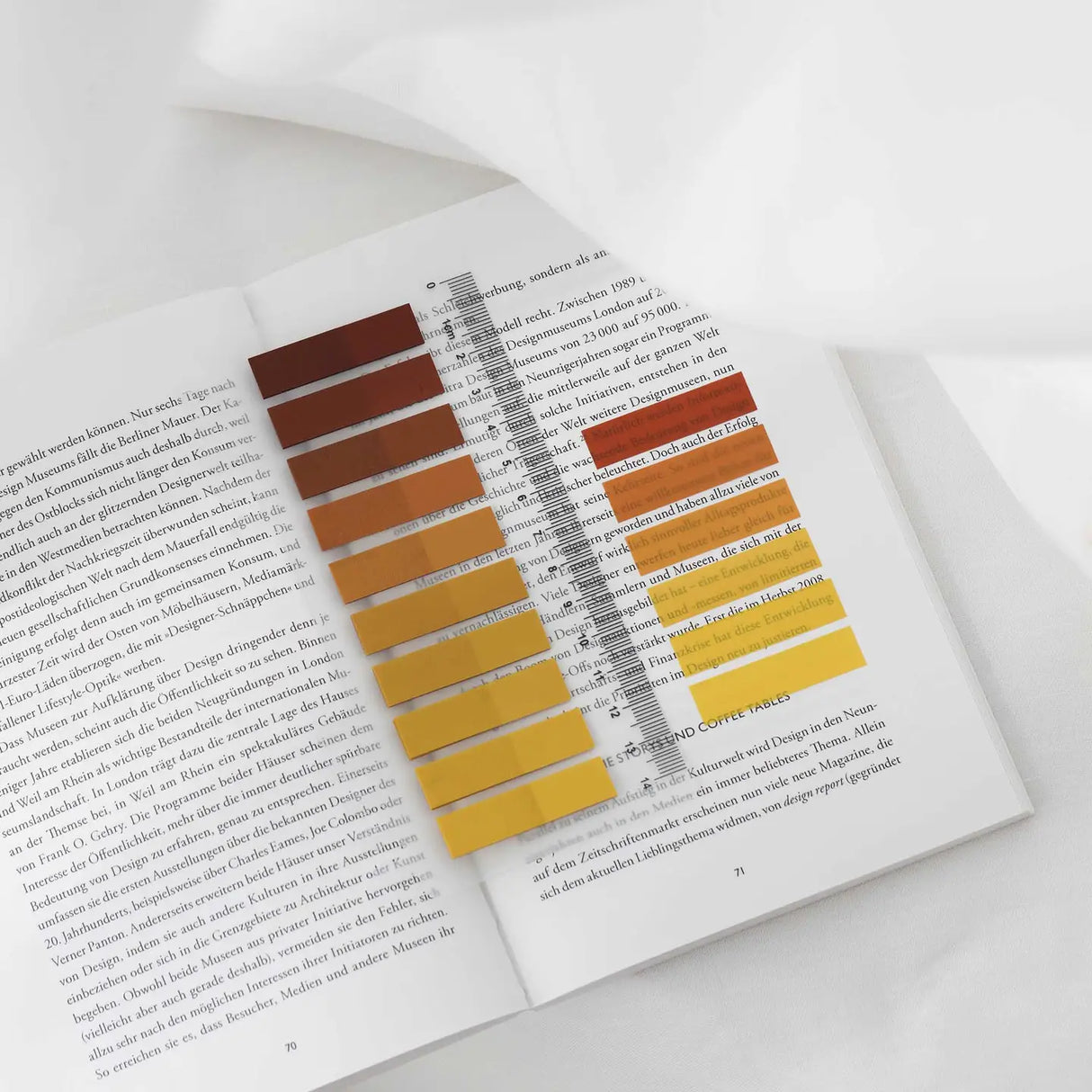 Sticky Notes 10 färger - Caramel Amber