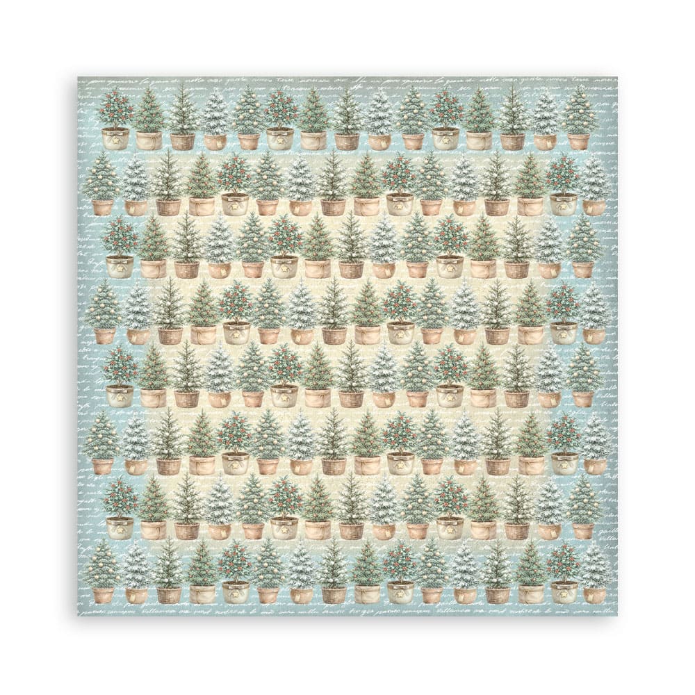 Scrapbookingpapper - Backgrounds - White Christmas