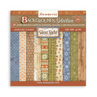 Scrapbookingpapper - Backgrounds - Silent Night