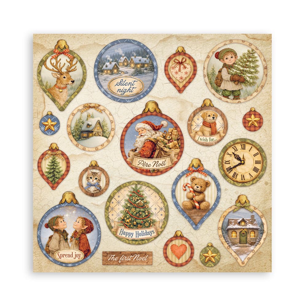 Scrapbookingpapper - Maxi Pad - Silent Night
