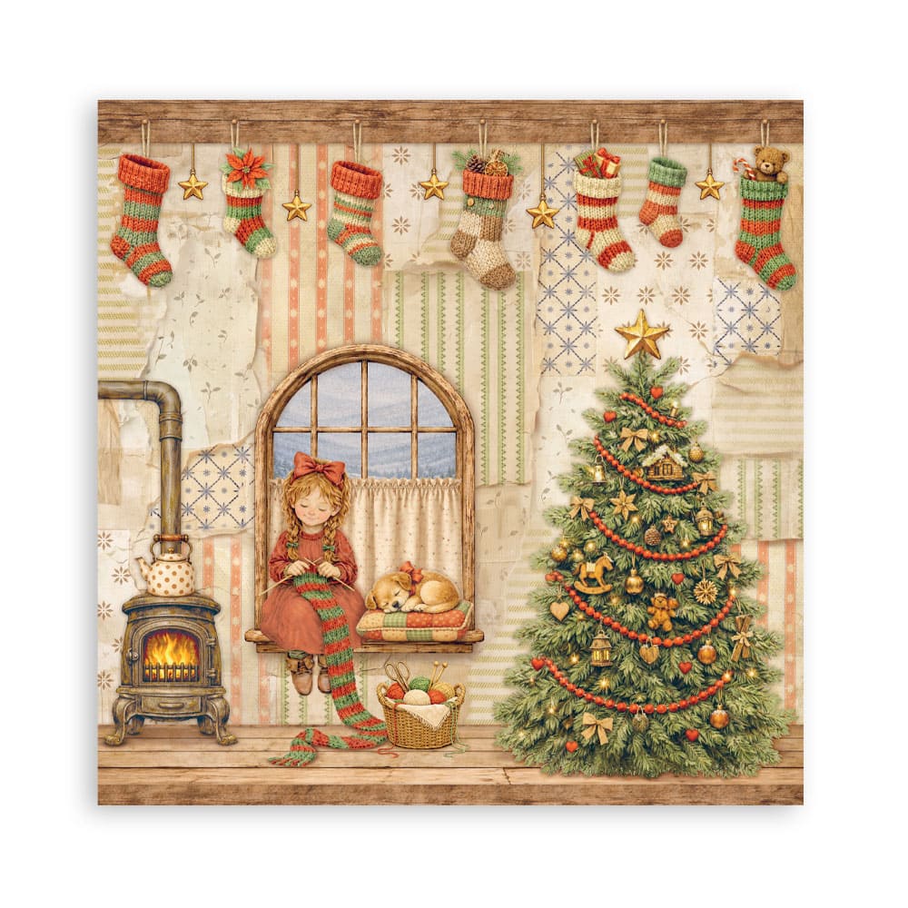 Scrapbookingpapper - Maxi Pad - Silent Night