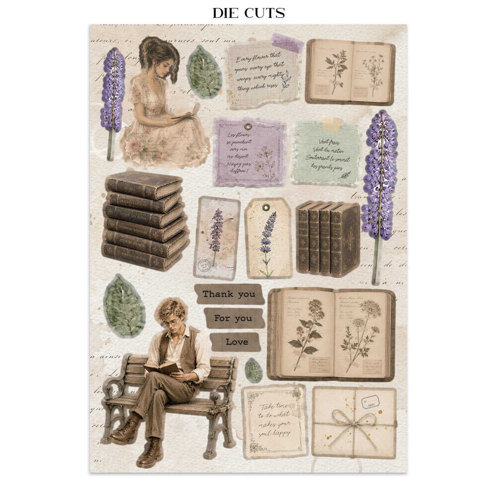 Junk Journal - Flowers and Poems