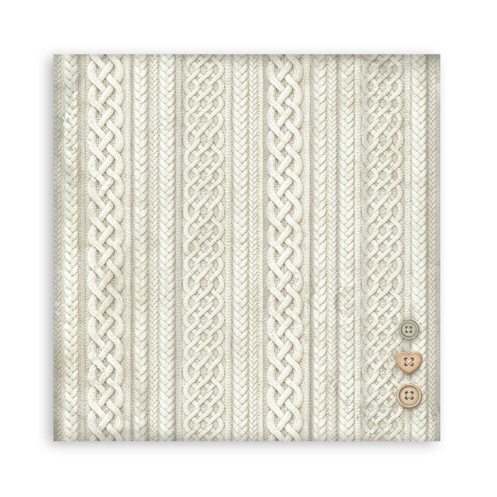 Scrapbookingpapper - Double faced - White Christmas