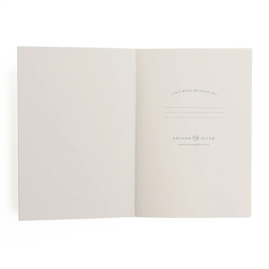 A5 Softcover Notebook - Refill - Dotted - Ivory - 2 - Archer & Olive - Tidformera