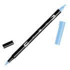 ABT Dual Brush pen - 553 Mist purple - Dimlila penselpenna - Tombow - Tidformera