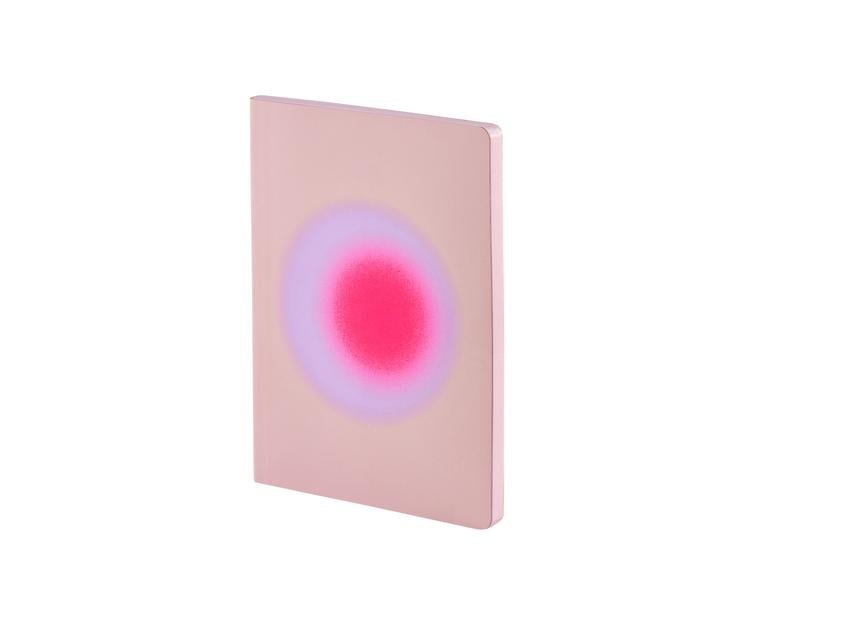 Anteckningsbok Graphic L Light Dotted - Trance pink - 3 - Nuuna - Tidformera