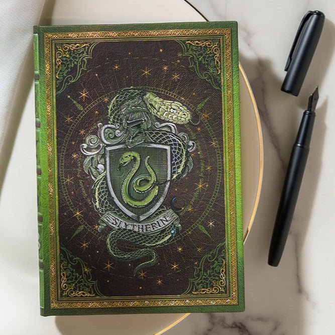 Anteckningsbok Harry Potter - Slytherin - Midi Linjerad - 2 - Paperblanks - Tidformera