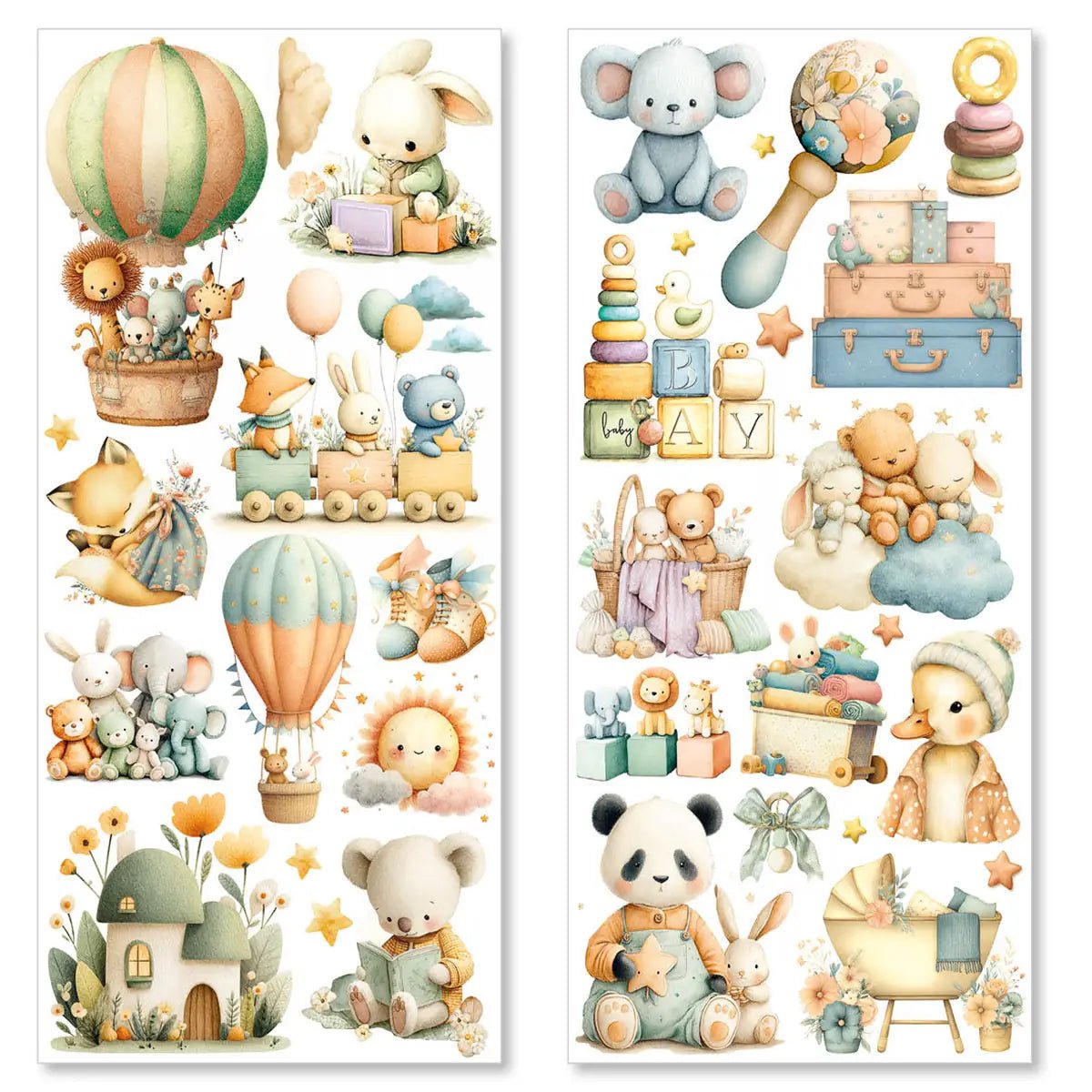 Art stickers 5 - pack - Lunibloom - 2 - Ciao Bella - Tidformera