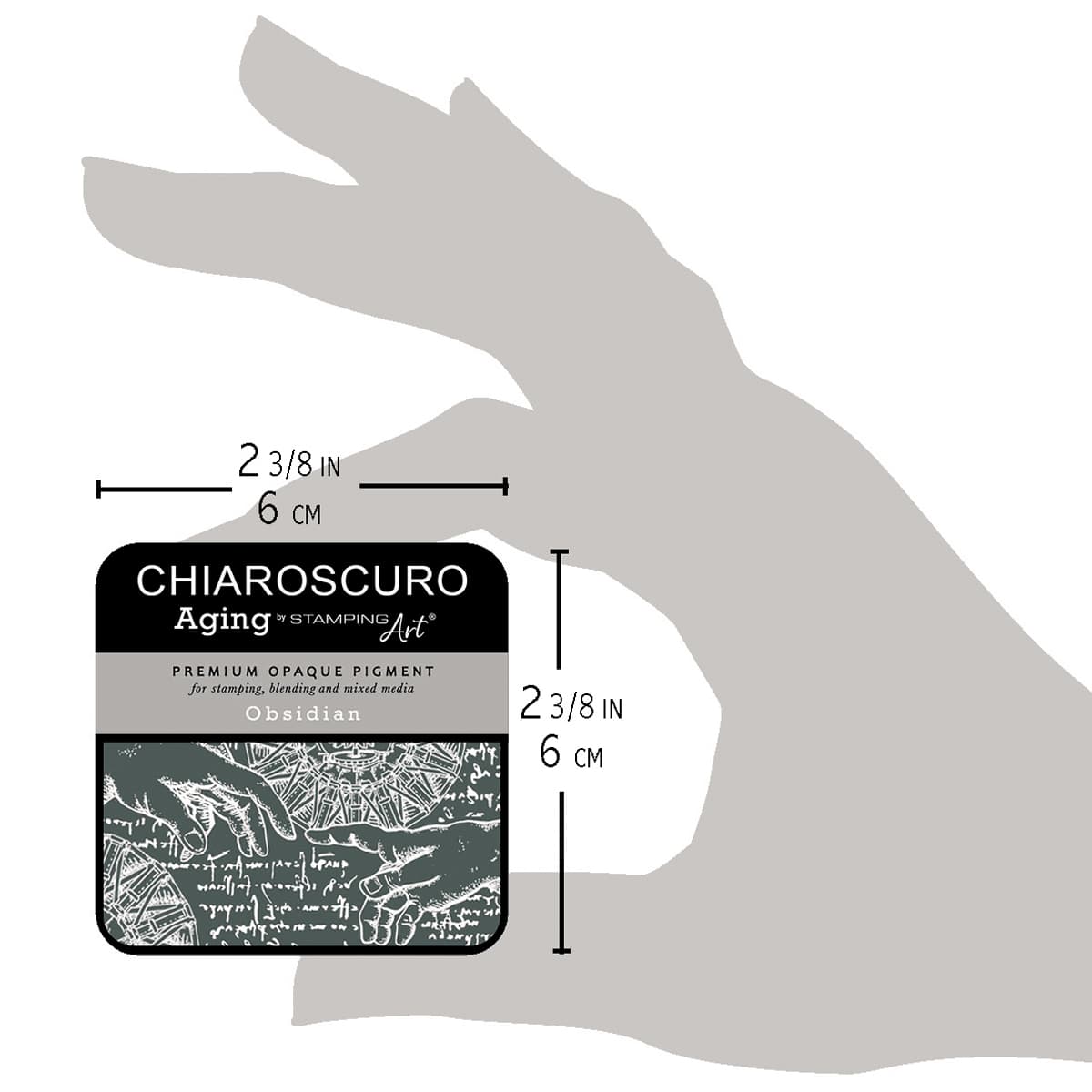 Chiaroscuro Aging Ink pad - Obsidian - 5 - Ciao Bella - Tidformera