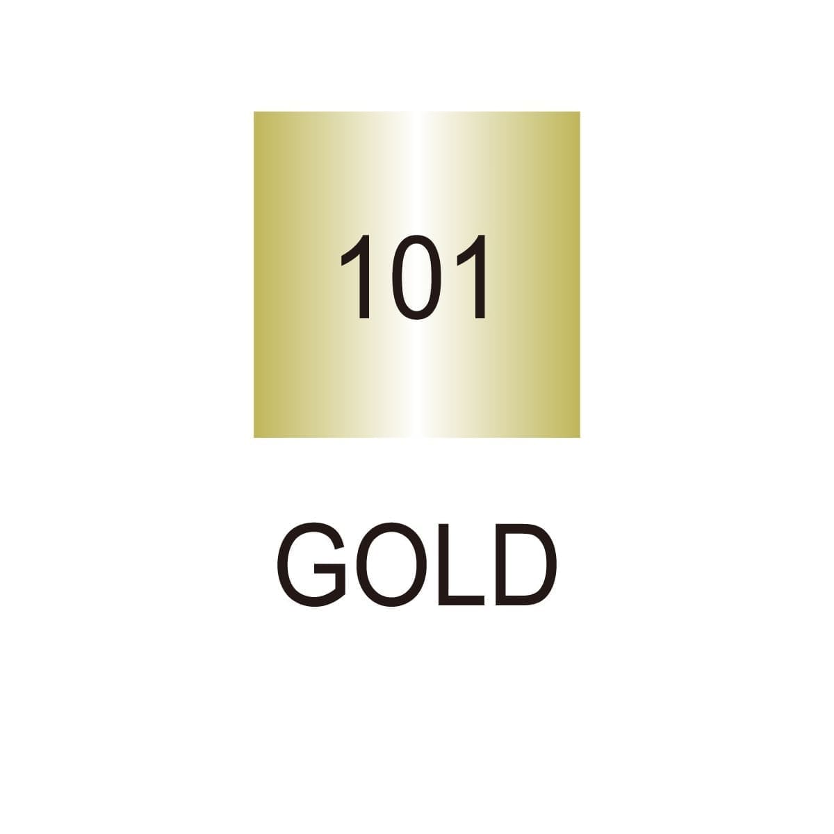 Clean color dot pen Metallic - Gold 101 - 2 - ZIG Kuretake - Tidformera