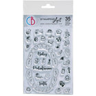 Clear stamps - BuJo Baby - 1 - Ciao Bella - Tidformera