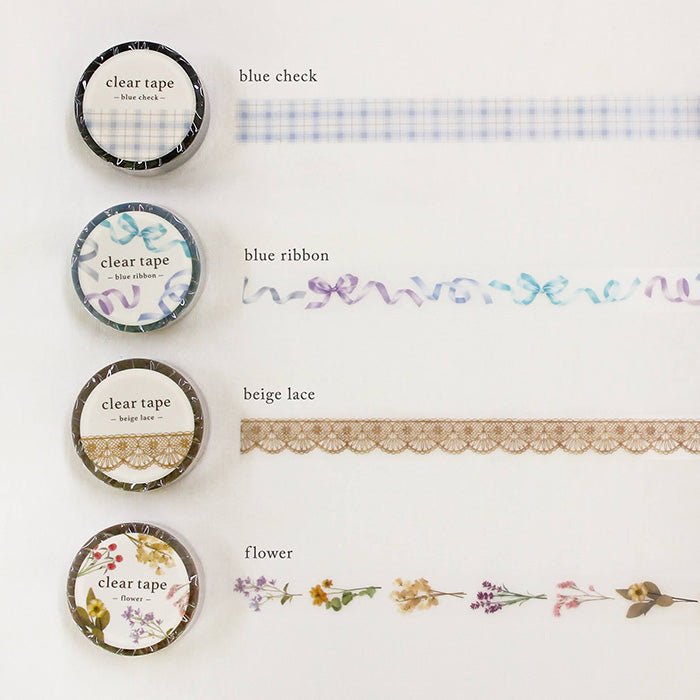 Clear tape Beige lace - 2 - Mind Wave - Tidformera