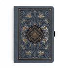 Dotted Notebook - A5 - Storybook in Navy - 1 - Archer & Olive - Tidformera