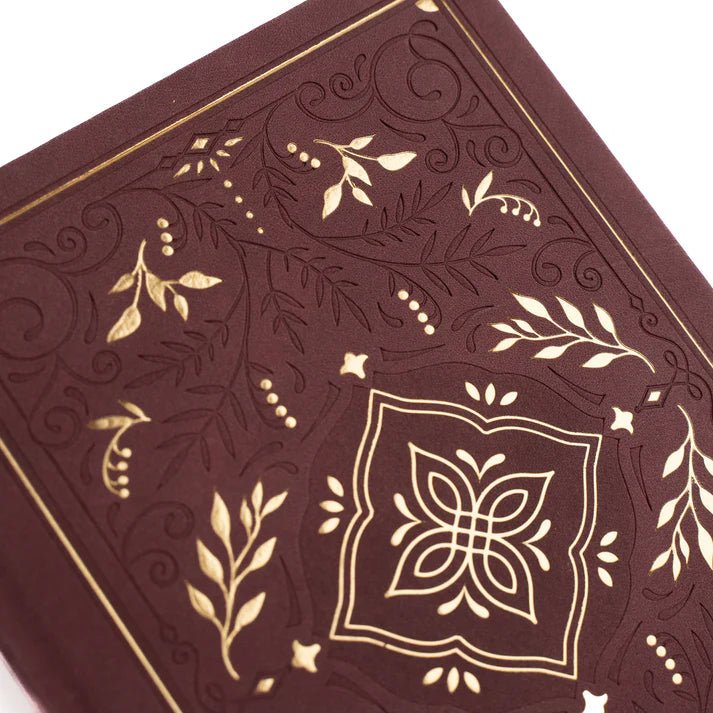 Dotted Notebook - A5 - Storybook in Plum - 2 - Archer & Olive - Tidformera