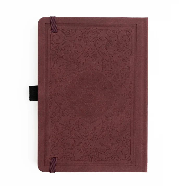 Dotted Notebook - A5 - Storybook in Plum - 3 - Archer & Olive - Tidformera