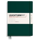 Dotted notebook Lt A4+ Slim Forest Green från Leuchtturm1917 - Mörkgrön anteckningsbok - Tidformera