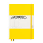 Dotted notebook Lt A5 Hård pärm Lemon från Leuchtturm1917 - Gul anteckningsbok - Tidformera