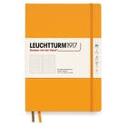 Dotted notebook Lt B5 Hård pärm Rising Sun från Leuchtturm1917 - Gul anteckningsbok - Tidformera
