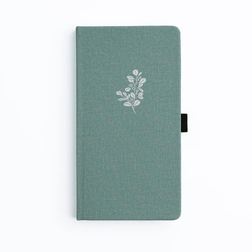 Dotted Notebook - Slim - Eucalyptus - 1 - Archer & Olive - Tidformera