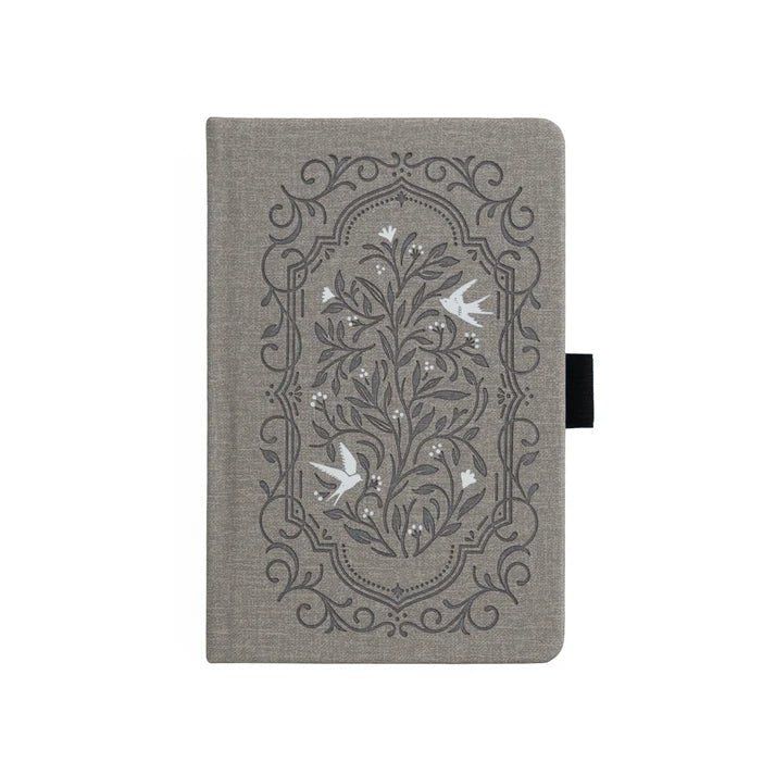 Dotted Notebook Songbird in Warm gray A6 - 1 - Archer & Olive - Tidformera