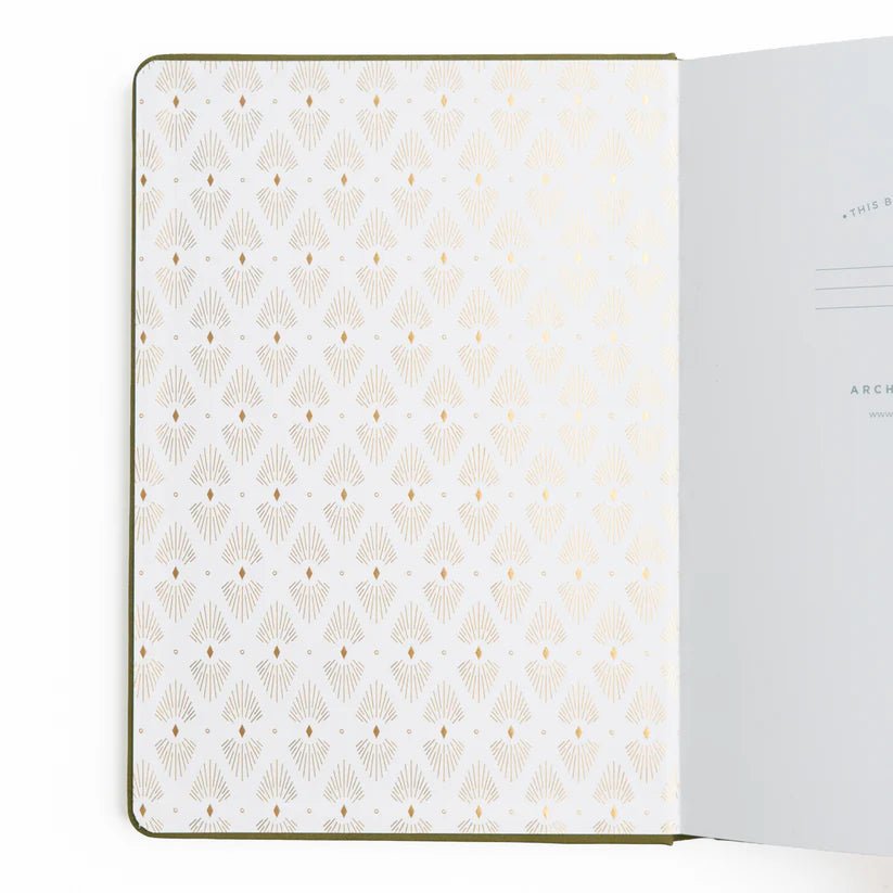 Dotted Notebook SQ - Literary frog - 5 - Archer & Olive - Tidformera