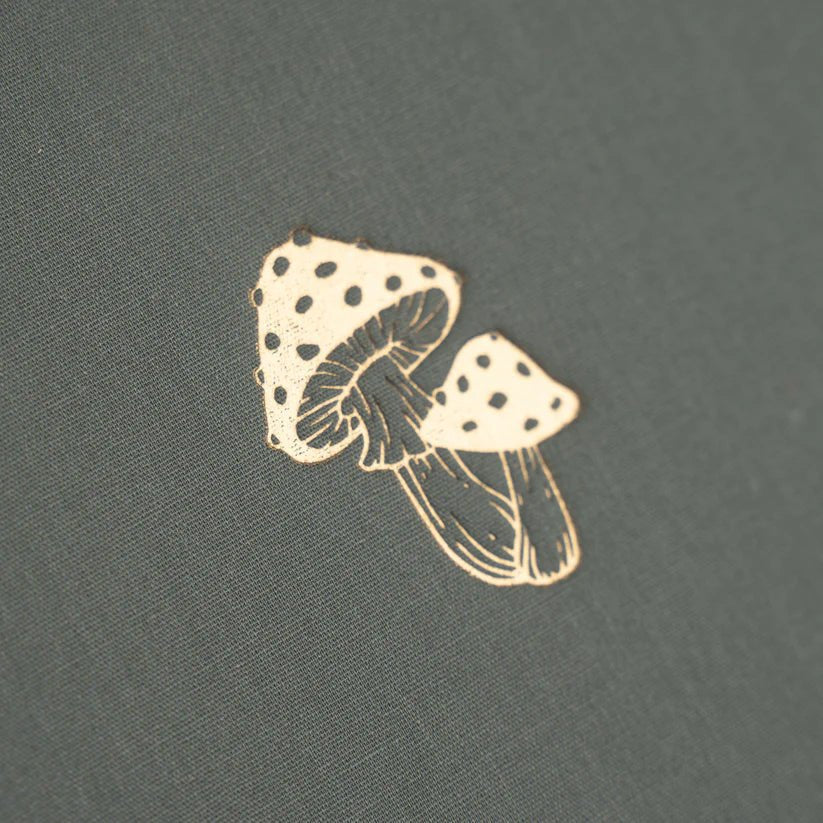 Dotted Notebook SQ - Mushrooms - 2 - Archer & Olive - Tidformera