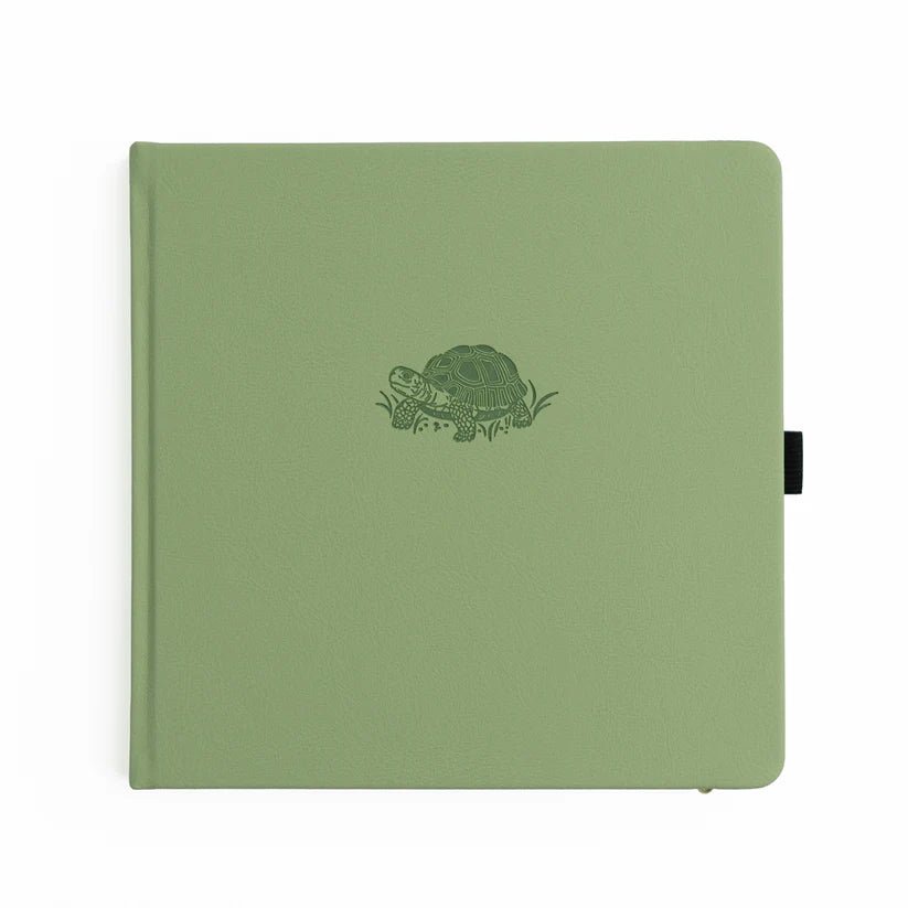Dotted Notebook SQ - Turtle - 1 - Archer & Olive - Tidformera