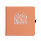 Dotted Notebook SQ - Wildflowers framed - 1 - Archer & Olive - Tidformera