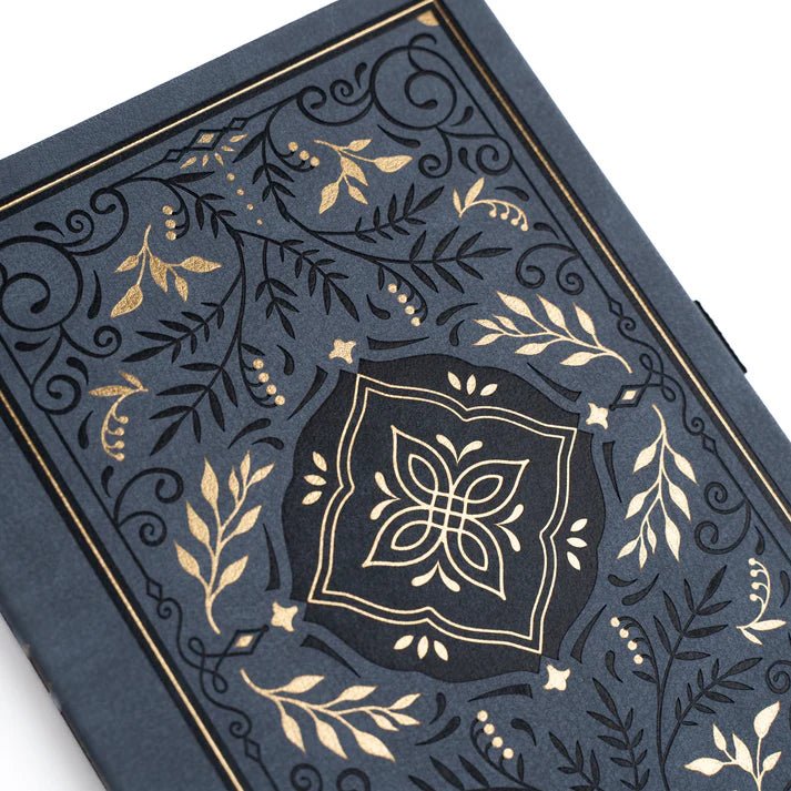 Dotted Notebook Storybook in Navy SQ - Ivory - 3 - Archer & Olive - Tidformera