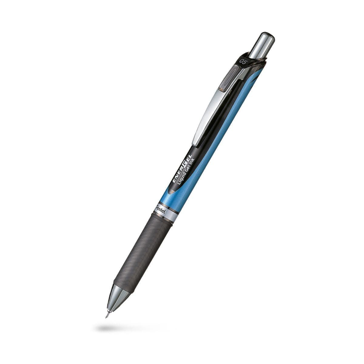 EnerGel Rollerballpenna 0,5 Needlepoint - Black från Pentel - Svart kulspetspenna - Tidformera