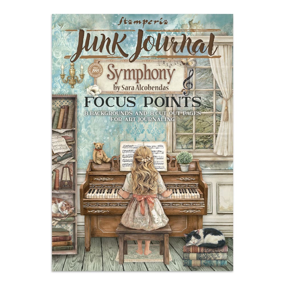 Focus points - Junk Journal - Symphony - 1 - Stamperia - Tidformera