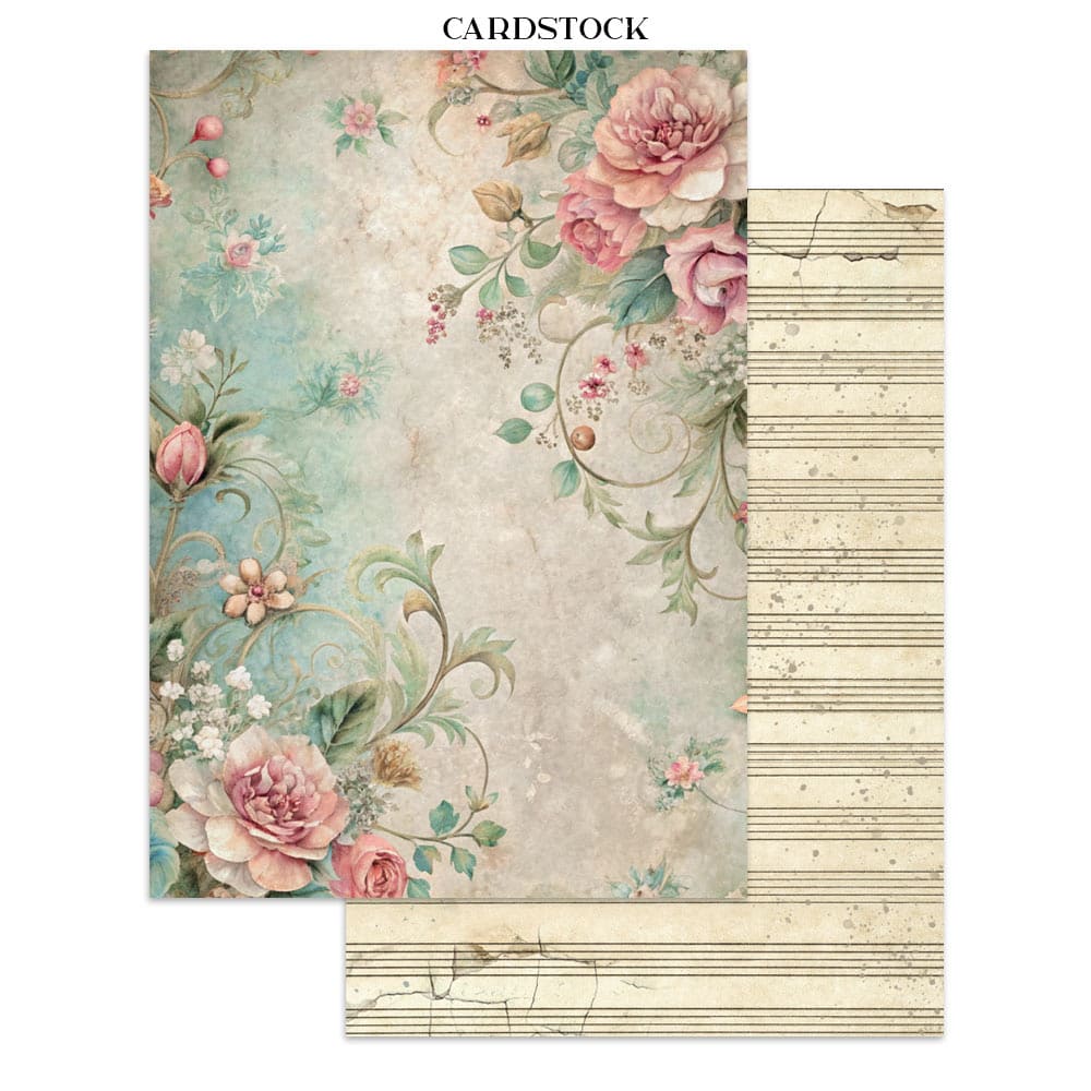 Focus points - Junk Journal - Symphony - 26 - Stamperia - Tidformera