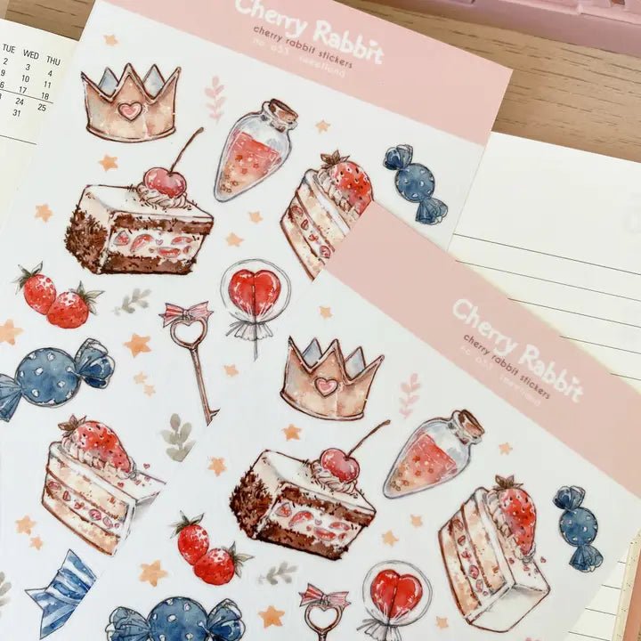 Fyndhörna Washi Stickers No. 053 Sweetland - 4 - Tidformera - Tidformera
