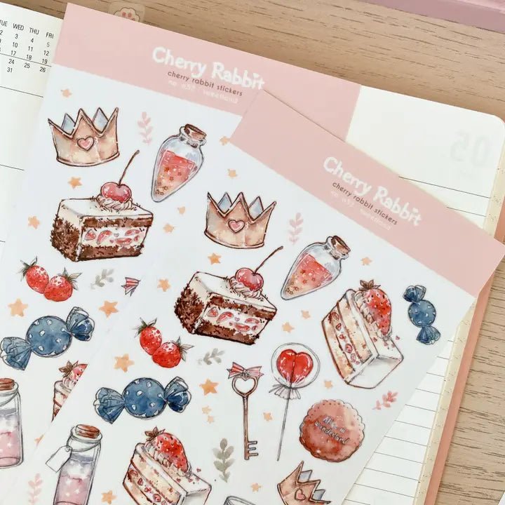 Fyndhörna Washi Stickers No. 053 Sweetland - 2 - Tidformera - Tidformera