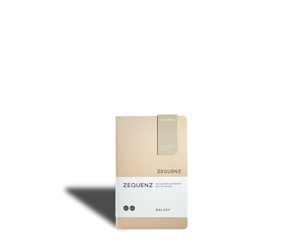 Galaxy - Rutad anteckningsbok - A6 - Star Dust - 1 - Zequenz - Tidformera