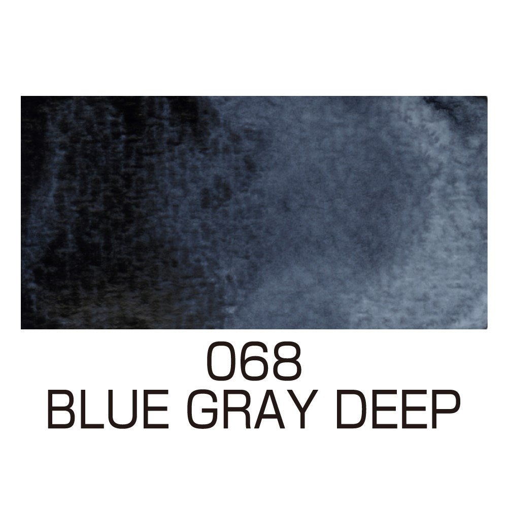 Gansai Tambi Refill - No.68 Blue gray deep - 2 - ZIG Kuretake - Tidformera