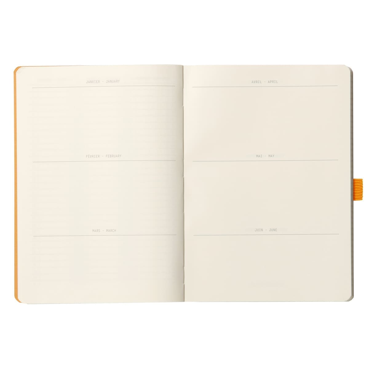 GoalBook Dotted notebook A5 - Poppy - 2 - Rhodia - Tidformera