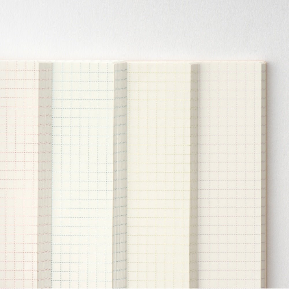 Hiroko Kubota: Hobonichi Graph Notebook (A6) - Another night of falling star sparklers - 2027 - 4 - Hobonichi Techo - Tidformera