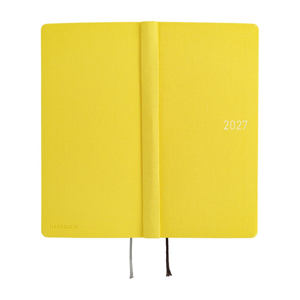 Hobonichi - Weeks MEGA Colors: Canaria Yellow - 2027 - 6 - Hobonichi Techo - Tidformera